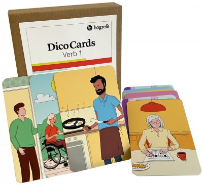 Kortlek för språkträning och språklig rehabilitering