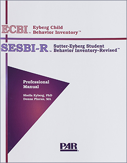 ECBI SESBI-R, bild på manual