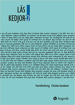 Läskedjor-2. Bedömning av ordigenkänning eller ordavkodningsförmåga gällande svenska och engelska. Bild på handledning.