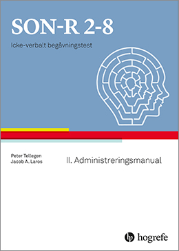 SON-R 2-8. Icke verbalt begåvningstest, manual