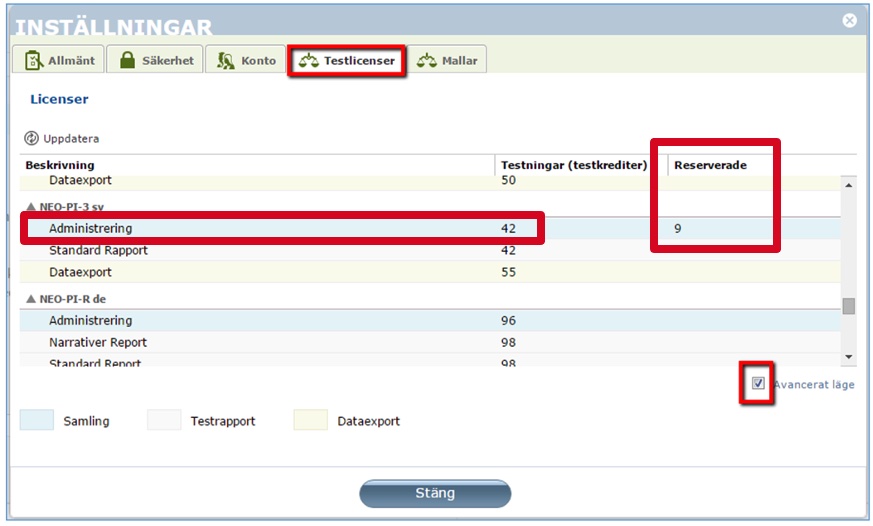 Skärmbild som stöd till texten